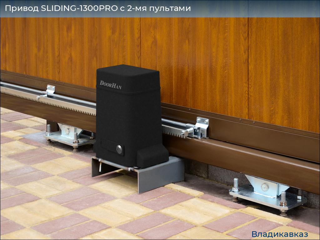 Привод SLIDING-1300PRO c 2-мя пультами, vladikavkaz.doorhan.ru