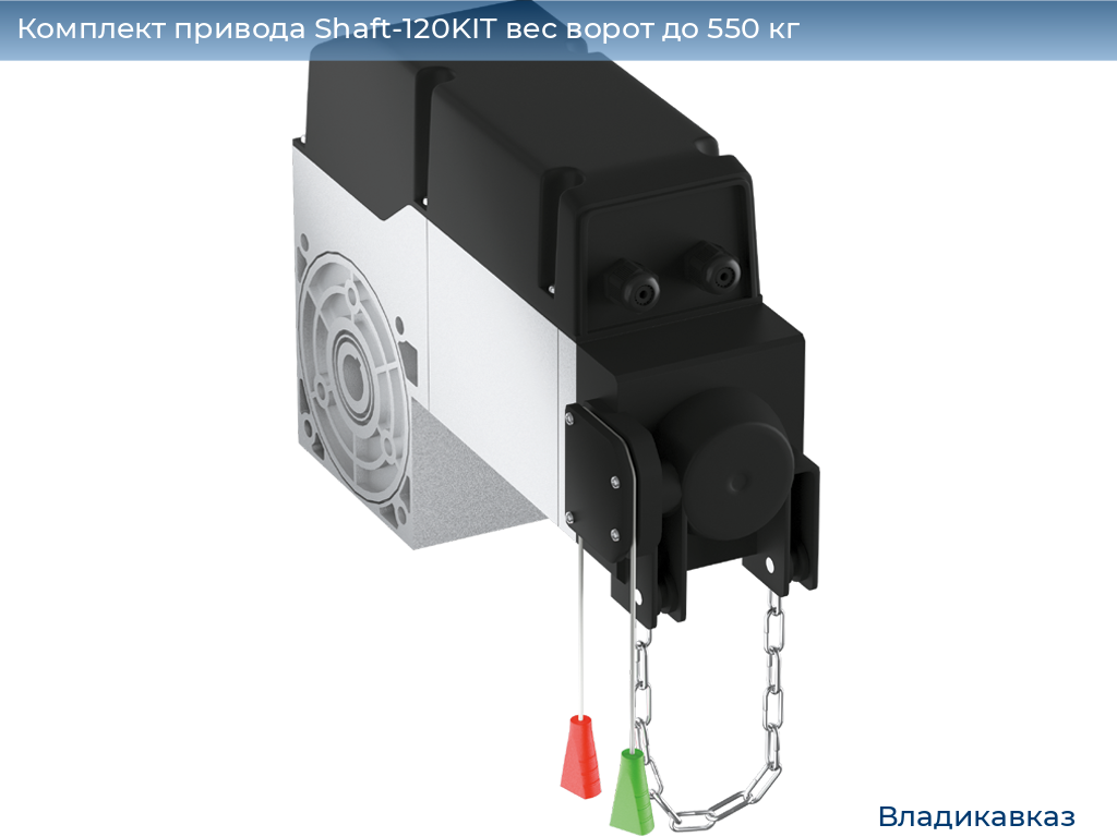Комплект привода Shaft-120KIT вес ворот до 550 кг, vladikavkaz.doorhan.ru
